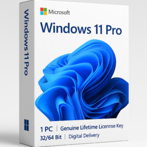 Windows 11 Pro for 1 PC – Lifetime License – 32/64 Bit