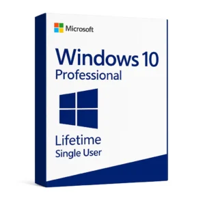 Windows 10 Pro – 1PC – Lifetime License – Single User